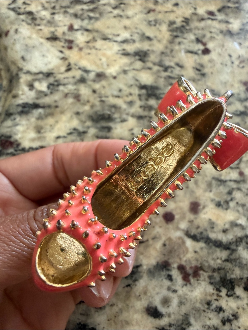 Bebe High Heel Key Ring - Picture 2 of 3